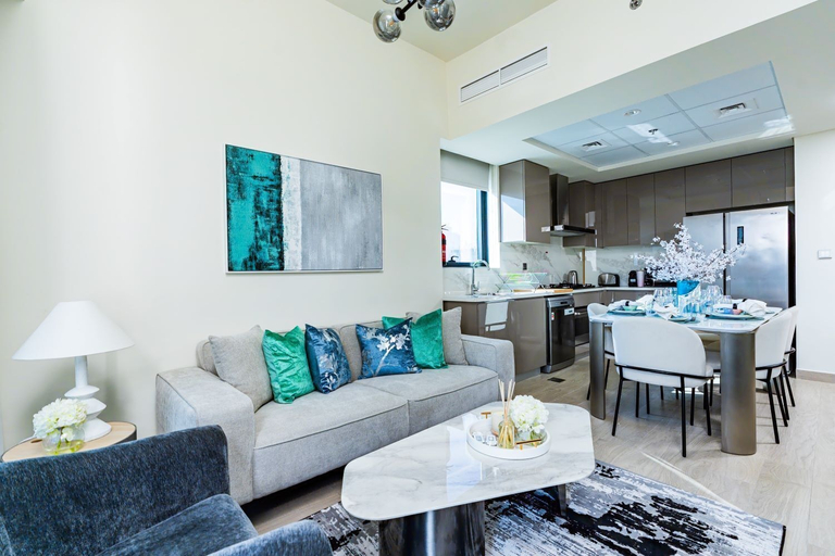 Living room 2, Nasma Luxury Stays - Azizi Riviera 44, Dubai