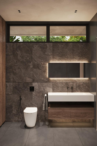 Bathroom 4, Greystone Luxury Pool Villa with Ocean View, Ko Samui