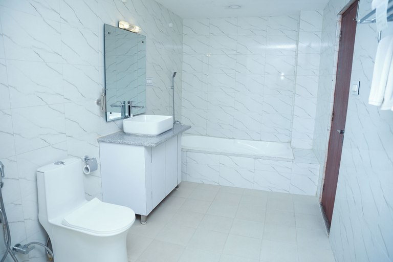 Bathroom, ila Comfort Harkapur, Lumbini