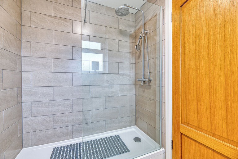 Bathroom 3, One Bed in Guilden Sutton by Guestz, Cheshire West and Chester