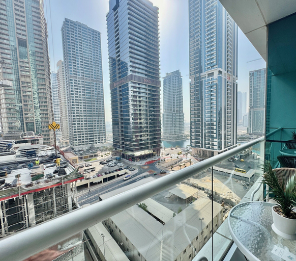 Terrace/patio, Cosmos Living Delightful Studio, Dubai