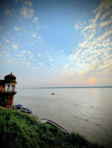View from property 2, Hidden Monkey Hostel Chet Singh Ghat, Chandauli