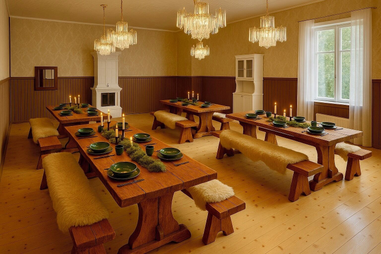 Restaurant 5, Arctic Shaman Adventures-Jurtta, Lapland