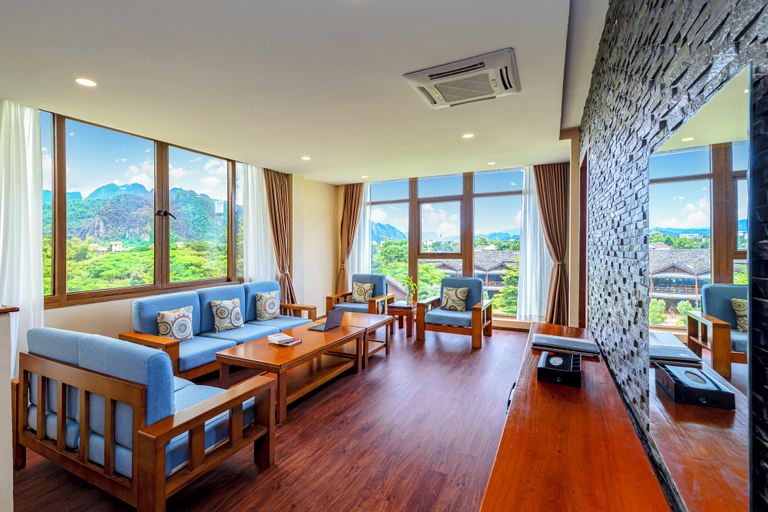 Living area 4, Lisha Garden Resort, Vangvieng