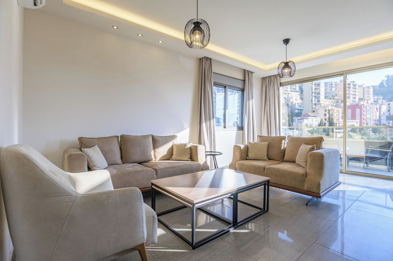 Living room 3, Elevate - Sleek 2-BR Apt by Santa Maria, Jal el Dib, El Metn