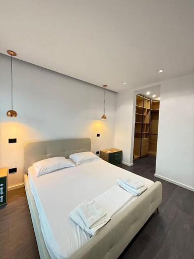 Bedroom 2, Shkodra Stylish Apartment, Shkodrës