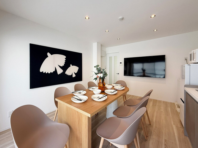 Dining room, Wanoyado Kanayama, Hiroshima