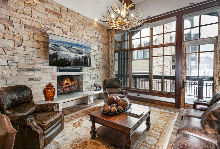 Living area 2, Arrowleaf Lodge - Two Bedroom Condo #401 by Deer Valley Resort, Summit