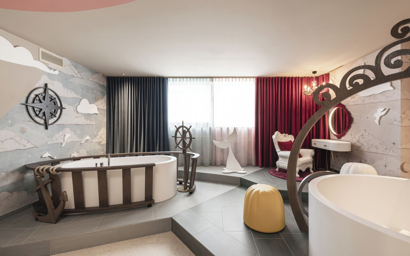 Bathroom 5, Falkensteiner Family Resort Lido, Bolzano