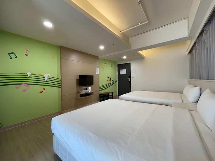 Bedroom 2, Formosa Boulevard Music City INN, Kaohsiung