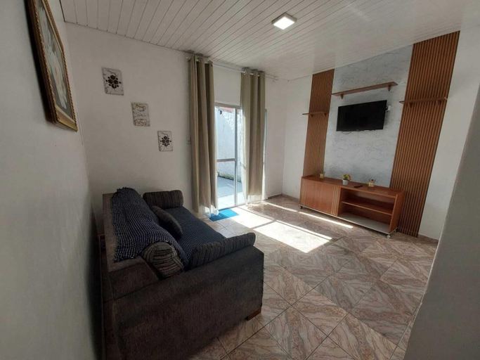 Living area, Casa mobiliada, Marituba