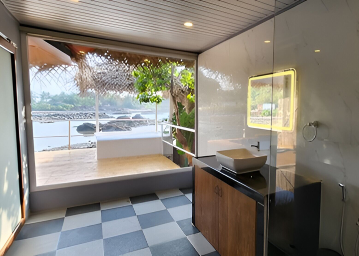 Bathroom 3, Destiny Goa Beach Resort, South Goa