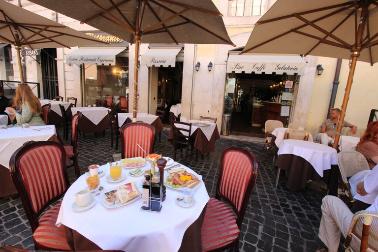 Breakfast meal 4, Madonna del Pantheon, Rome