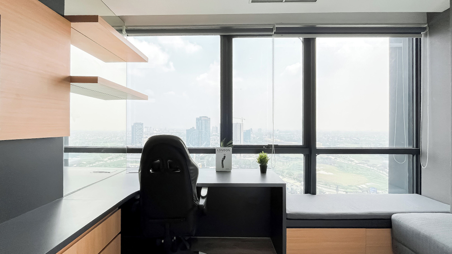 Room 5, Urban Industrial Touch 1Br Apartment At The Smith Alam Sutera, Tangerang