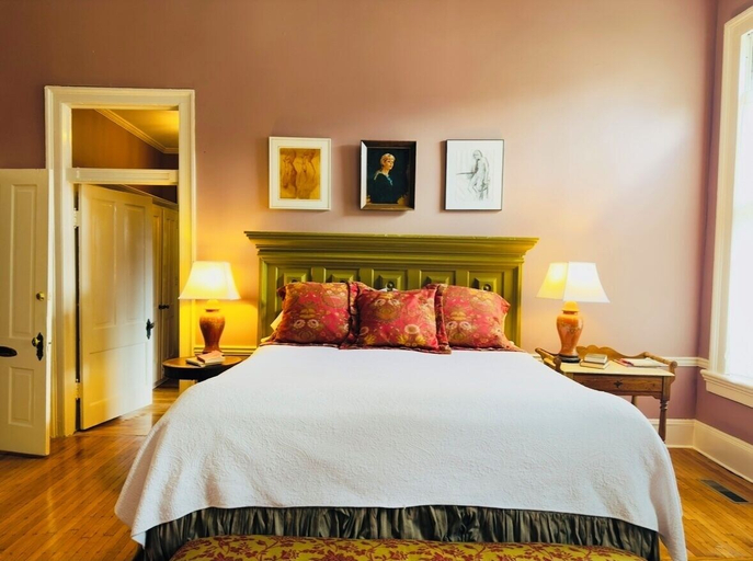 Bedroom 3, Rothschild-Pound House Inn, Muscogee