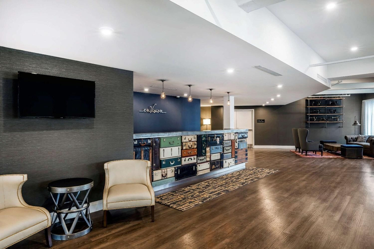 Lobby 3, enVision Hotel Boston Everett, Middlesex