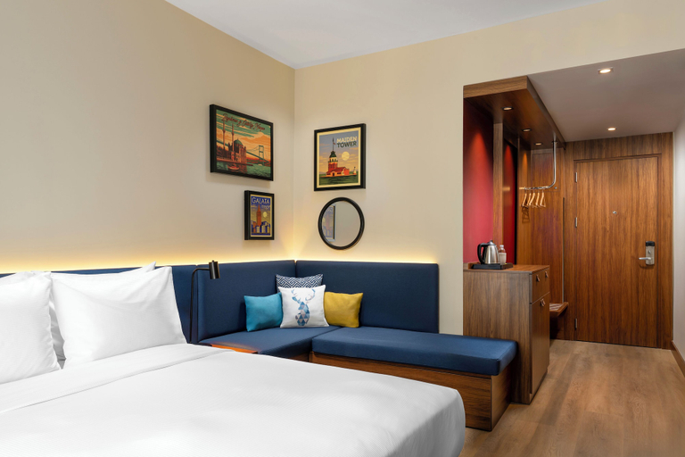 Bedroom 2, Hampton By Hilton Istanbul Sisli, Şişli