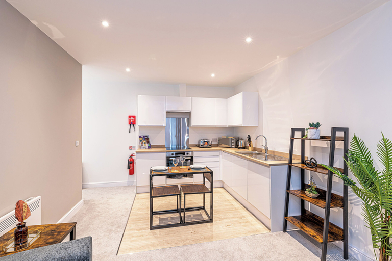 Private kitchen 2, Prescott Court by Guestz, Calderdale