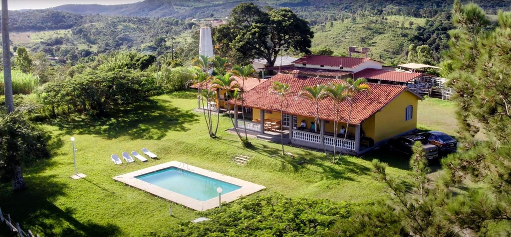 Aerial view, Rancho Topo da Montanha - Nova União MG, Nova União