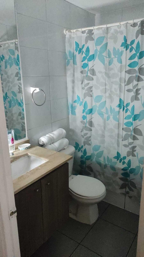 Bathroom 2, Alojamientos On Santiago, Cordillera