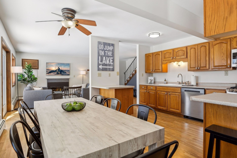 Dining 2, Lakefront Getaway: Sauna, Hot Tub, Firepit & More! 3 Bedroom Home by RedAwning, Ramsey