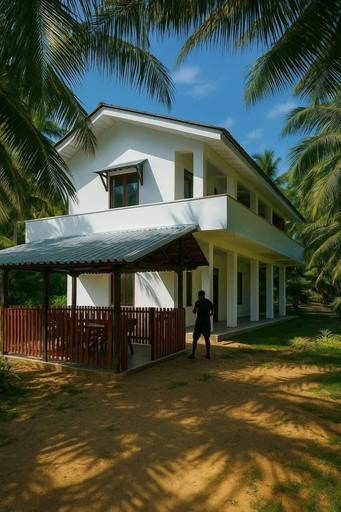 Front of property 2, Sun Ray Beach Villa, Tangalle