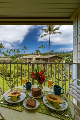 Outdoor dining 3, Napili Shores G258 Studio Condo Condo, Maui