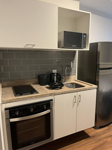 Private kitchen 3, Estúdio aconchegante na Sé, São Paulo