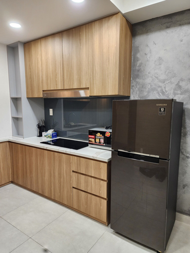 Private kitchen 5, Lang Retreat Apartment Resort Pool Gym, Nhà Bè