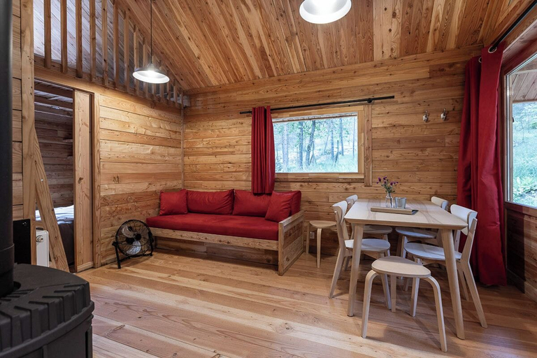 Living area 4, Huttopia Val Cenis, Savoie