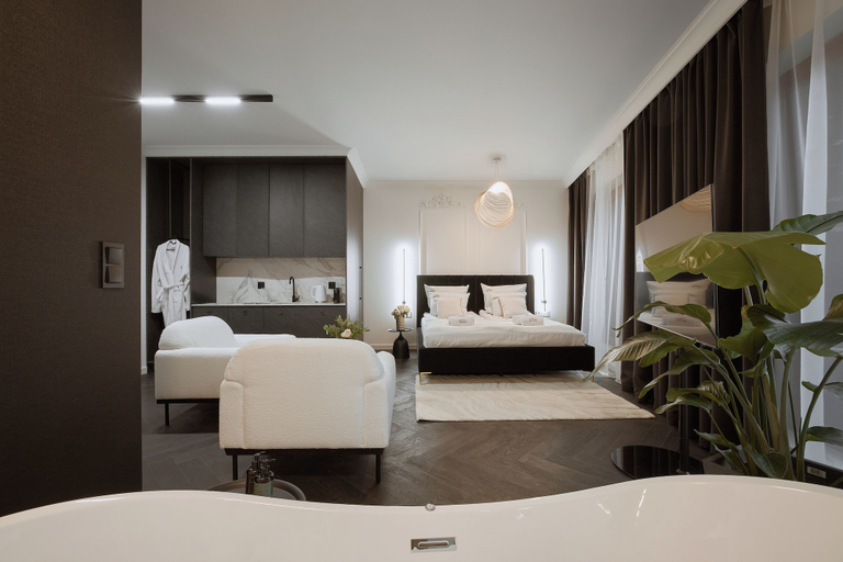 Private kitchenette 5, Granaria Jacuzzi Deluxe Suites by Downtown Apartments, Gdańsk City