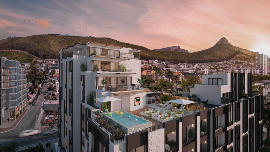 Exterior 3, ONE46 on M - Fluent Serviced Apartments, City of Cape Town