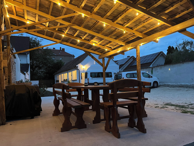 Terrace/patio, Luna Vendégház, Székesfehérvár