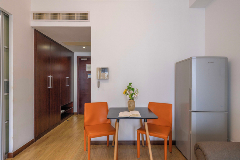 Living room 2, Tyms Xujiahui Stylish 1BR APT, Shanghai
