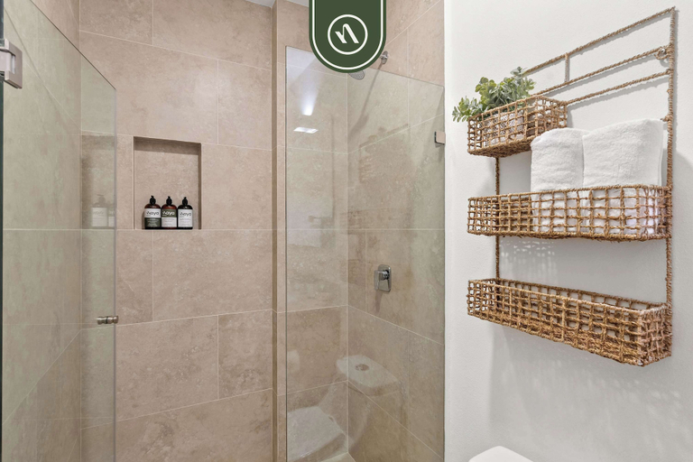 Bathroom 4, Corner 2 BR Condo - Rooftop Pool With Oceanview, Puerto Vallarta