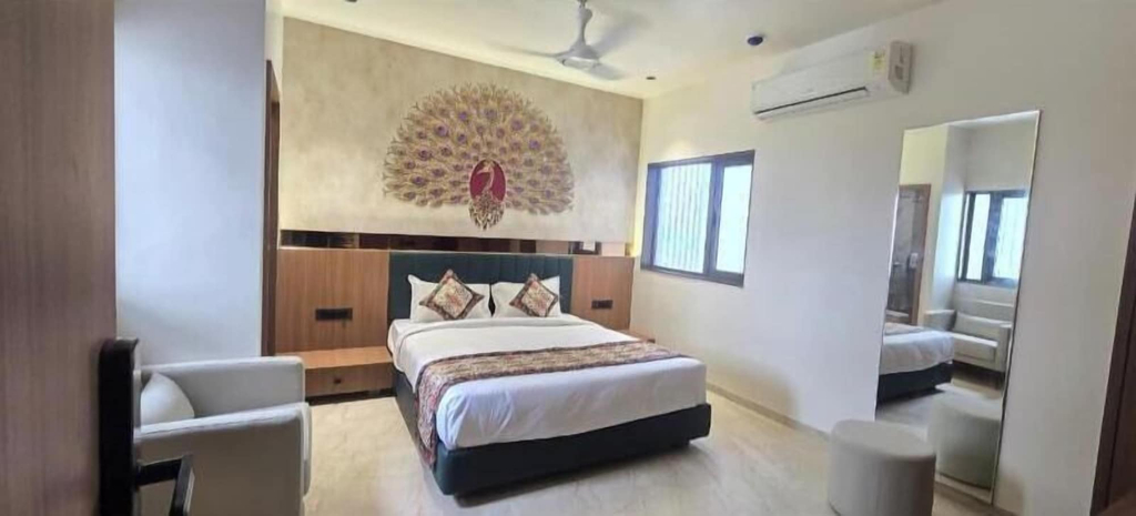 Room 3, Hotel The Grand Om Krishna, Devbhumi Dwarka