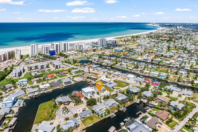 Aerial view 4, 7 Dockside Dream: 3br/3ba Pool Home W/ Water Views! 3 Bedroom Home, Lee