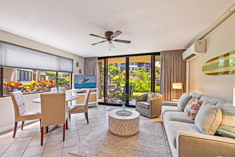 Living area 3, Papakea G101 1bed/1bath New Remodel 1 Bedroom Condo, Maui