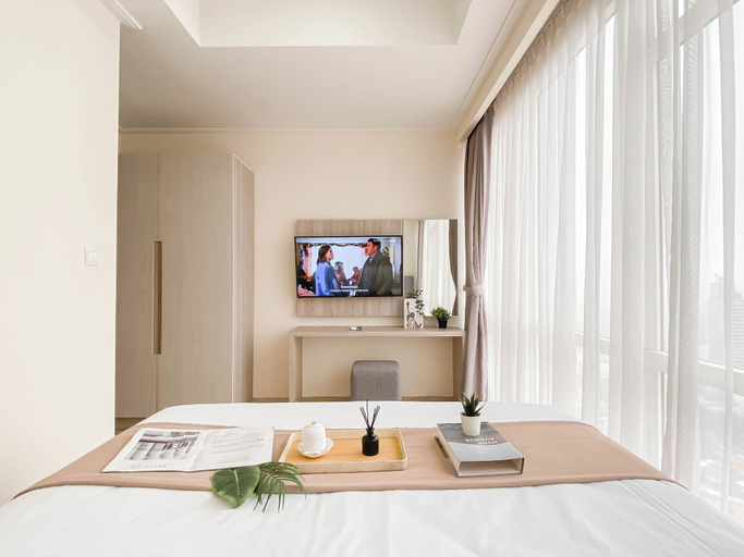 Room 2, 2Br With Private Lift Near Station At Menteng Park Apartment, Central Jakarta