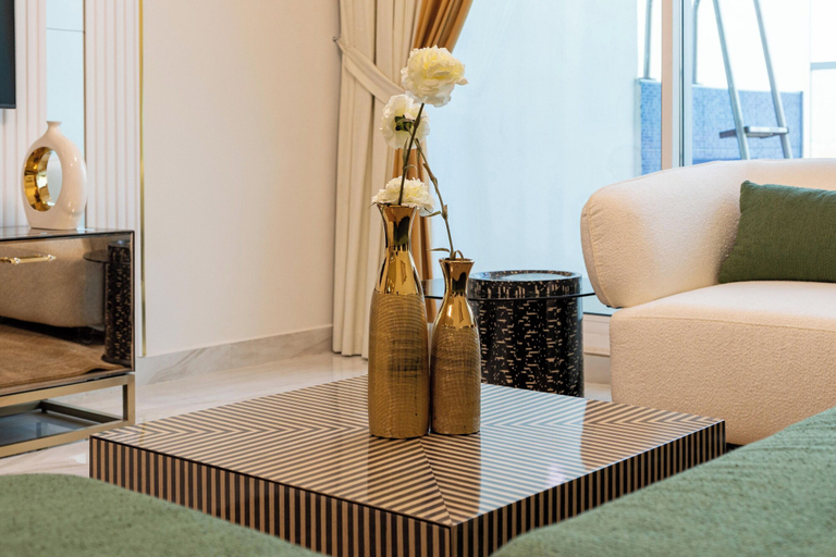 Living area 3, Lux BnB Gemz-AL Furjan Private Pool, Dubai