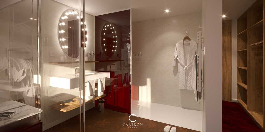 Bathroom, Royal Palace Hotel & Spa, Bas-Rhin