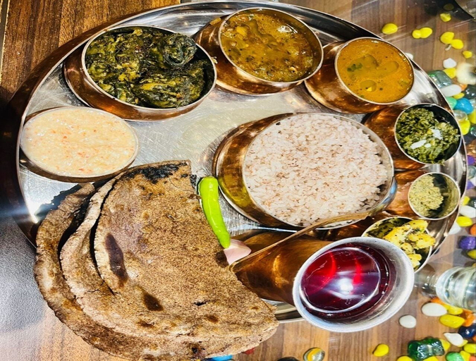 Breakfast meal, Peace Forest Retreat, Chamoli