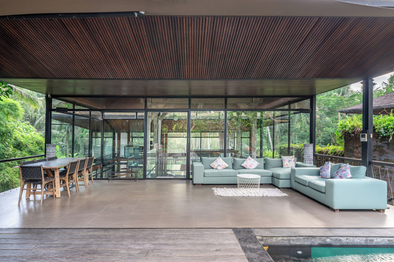 Living area 2, Twin House Ubud by Betterplace, Gianyar