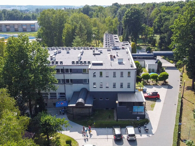 Aerial view 2, Hotel Malinowski Leśny, Gliwice