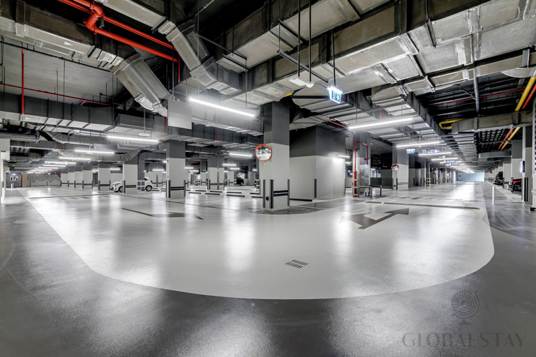 Parking, GLOBALSTAY. The Crest Tower C Apartments, Dubai
