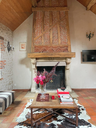 Living area 5, Maison piscine & tennis partagés, Loiret