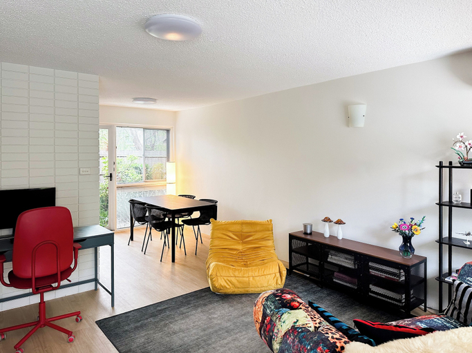 Living area, Auchenflower Townhouse, Toowong
