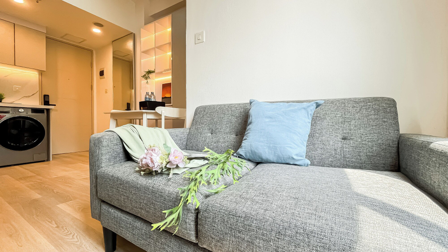 Living area 4, Modern Classic Touch 1Br Apartment At Tokyo Riverside Pik 2, Tangerang