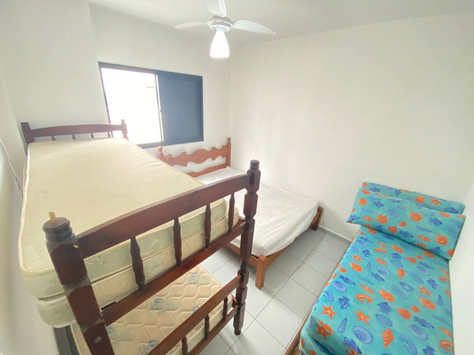 Bedroom, Pé na Areia Praia da Ocean, São Vicente