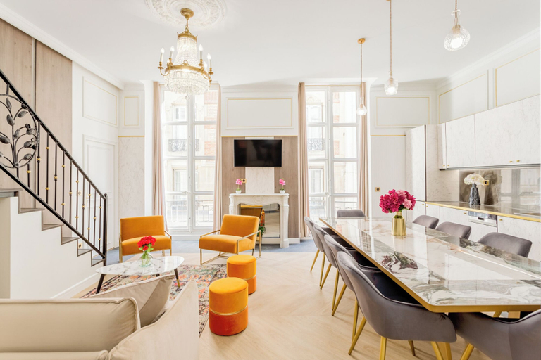 Living area 2, Merveil Luxury Suite - Louvre - Therese, Paris